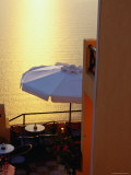 Eatery in Fina, Santorini Island, Greece