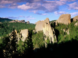 Buy Rock Formations and Pine Forest, Black Hills, South Dakota at AllPosters.com
