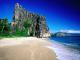 Rock Formation on Beach, New Caledonia, North Province, New Caledonia