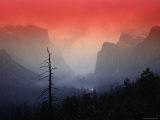 The Angular Beauty of the Yosemite Valley Is Awash with Natural Pastel Light Tones