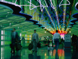 Buy Walkway in International Airport, Chicago, Illinois at AllPosters.com