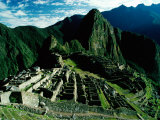 The Ancient Inca City of Machu Picchu, Machu Picchu, Cuzco, Peru