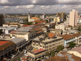 Cityscape Showing Harbour and Lutheran Church, Dar Es Salaam, Tanzania