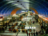 Interior of Stockholm Central Train Station, Stockholm, Sweden