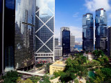 Skyscrapers in Central, Hong Kong Island, Hong Kong, China
