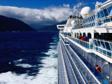 Cruise Ship, Dusky Sound, Fiordland National Park, New Zealand