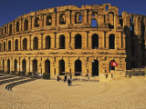 South Side of Roman Colosseum, El-Jem, Mahdia, Tunisia