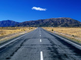 Buy State Highway 8 Between Lindis Pass and the Town of Omarama, New Zealand at AllPosters.com