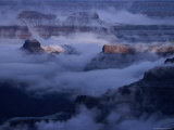 Buy Cloudy, Winters Morning on the South Rim, Grand Canyon National Park, Arizona at AllPosters.com