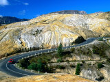 Buy Hairpin Bend on Lyell Highway Surrounded by Moonscape Hills near Queenstown, Tasmania, Australia at AllPosters.com