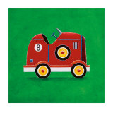 Red Racing Car, Number 8