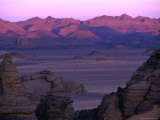 Buy Sunrise over the Acacus Mountains, Awbari, Libya at AllPosters.com
