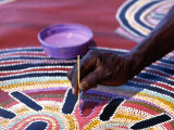 Painting of Aboriginal Artwork, Northern Territory, Australia