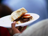 Buy Traditional Mexican Hamburger from Olvera Street in Los Angeles, Los Angeles, California at AllPosters.com
