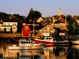 South End, Harbor and Houses, Portsmouth, New Hampshire