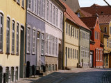 Torvet Buildings in Old Street, Haderslev, South Jutland, Denmark