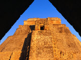 La Piramide del Adivino of Uxmal, Yucatan, Mexico