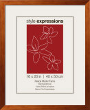 Flat Top Chestnut Frame Fits 16 x 20 Print