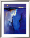 Violet Horizon Framed Art Print