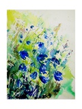 Buy Watercolor Bluebell Flowers at AllPosters.com