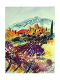 Buy Watercolor Provence Landscape 080507 at AllPosters.com