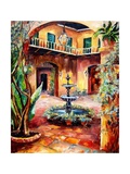 Buy Evening in a Courtyard at AllPosters.com