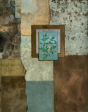 Petites Fleurs sur le Bleu II