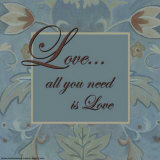 Buy Tapestry Flowers, Love at AllPosters.com