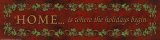 Christmas Wreath, Home