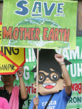 Buy Philippines Earth Day Protest, Manila, c.2007 at AllPosters.com