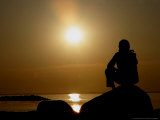 Buy Sunset over the Baltic Sea at Heidkate, Germany at AllPosters.com