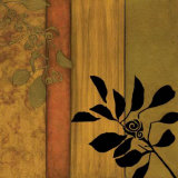 Buy Vertical Leaf Abstract at AllPosters.com