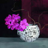 Jarrones con Flores Malva II