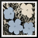 Flowers, c.1965 (Blue, Ivory)