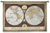 Map of the World Wall Tapestry