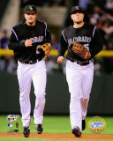 Troy Tulowitzki and Matt Holliday