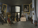 Buy Bazille's Studio, c.1870 at AllPosters.com