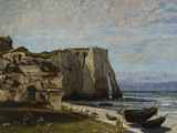 Cliffs at Etretat after a Storm, c.1870