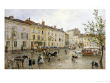 Street Scene in France