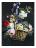 Buy Romantic Basket of Flowers at AllPosters.com