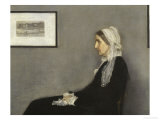 Buy Arrangement in Grey and Black No.1: Portrait of the Artist's Mother, c.1871 at AllPosters.com
