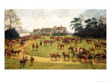 The Cheshire Hunt: The Meet at Calverley Hall