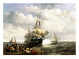 Buy Four Indian Men Preparing to Leave the Lower Thames at AllPosters.com