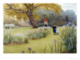 Walk in the Garden Giclee Print