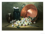 Buy Still Life of Plums and Jam-Making Utensils at AllPosters.com