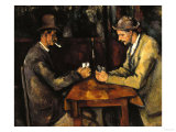 The Card Players, c.1890 Poker Poster