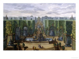 Buy Design for a Princely Water Garden at AllPosters.com