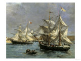 Buy The Port of Camaret, c.1872 at AllPosters.com