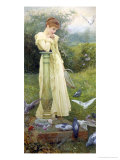 Buy Feeding the Doves at AllPosters.com