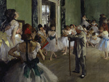 The Dance Class, c.1875